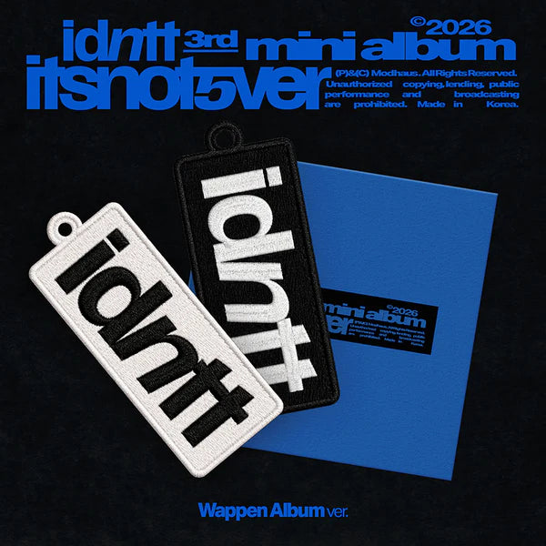 Idntt 3RD MINI ALBUM [itsnot5ver] WAPPEN ALBUM VER. – FANDOMK