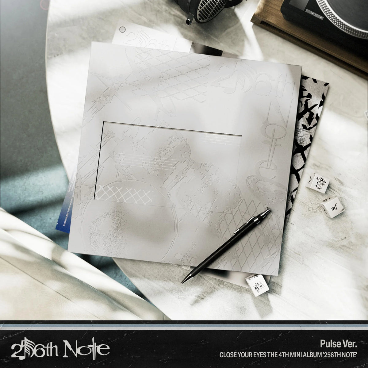 CLOSE YOUR EYES 4TH MINI ALBUM 256TH NOTE PULSE VER.