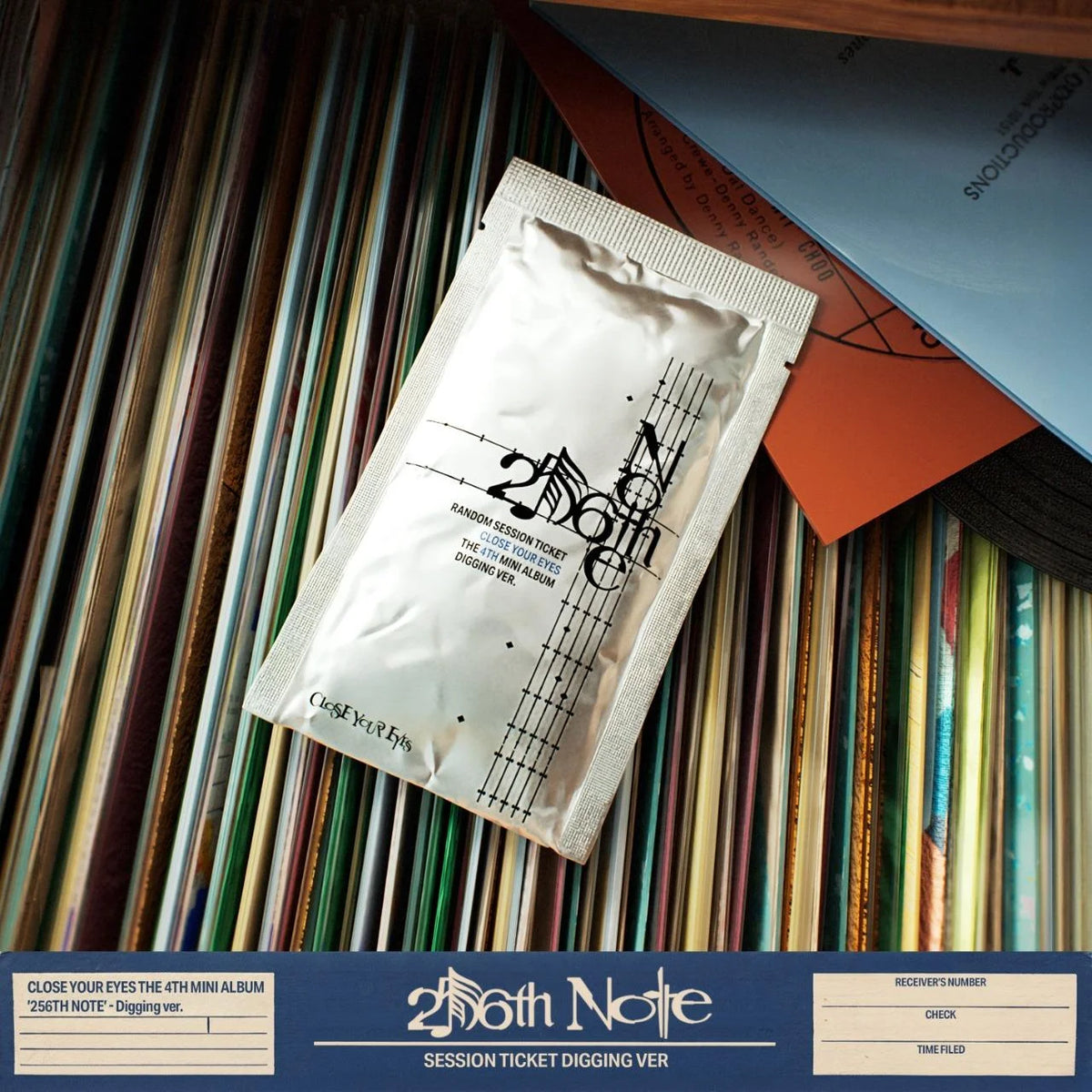 CLOSE YOUR EYES 4TH MINI ALBUM 256TH NOTE DIGGING VER.