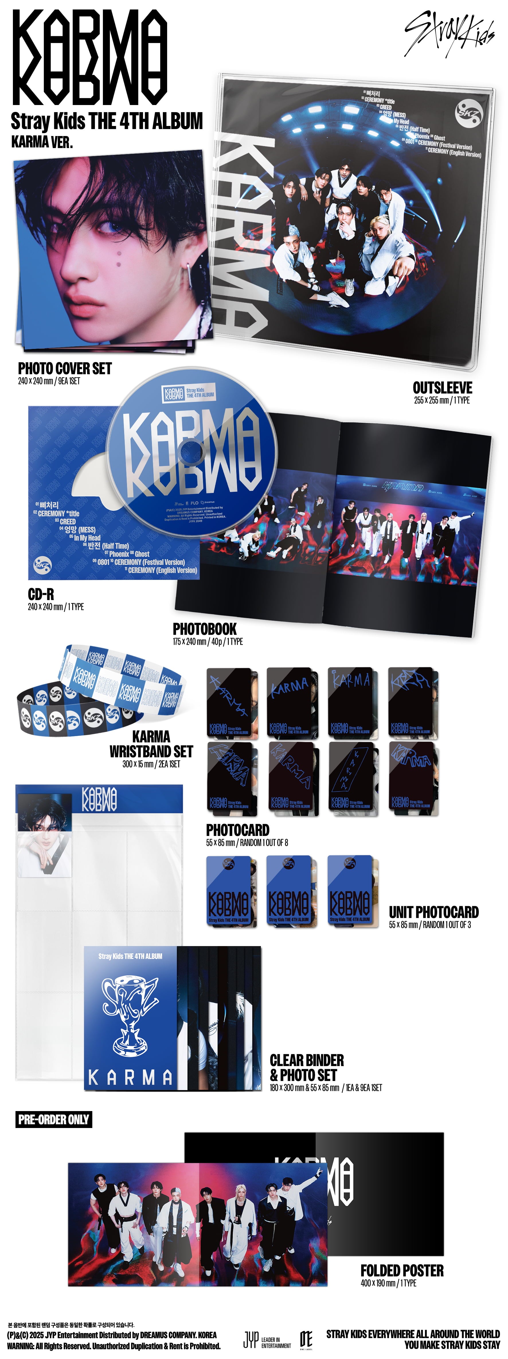 STRAY KIDS THE 4TH ALBUM [ KARMA ] KARMA VER.