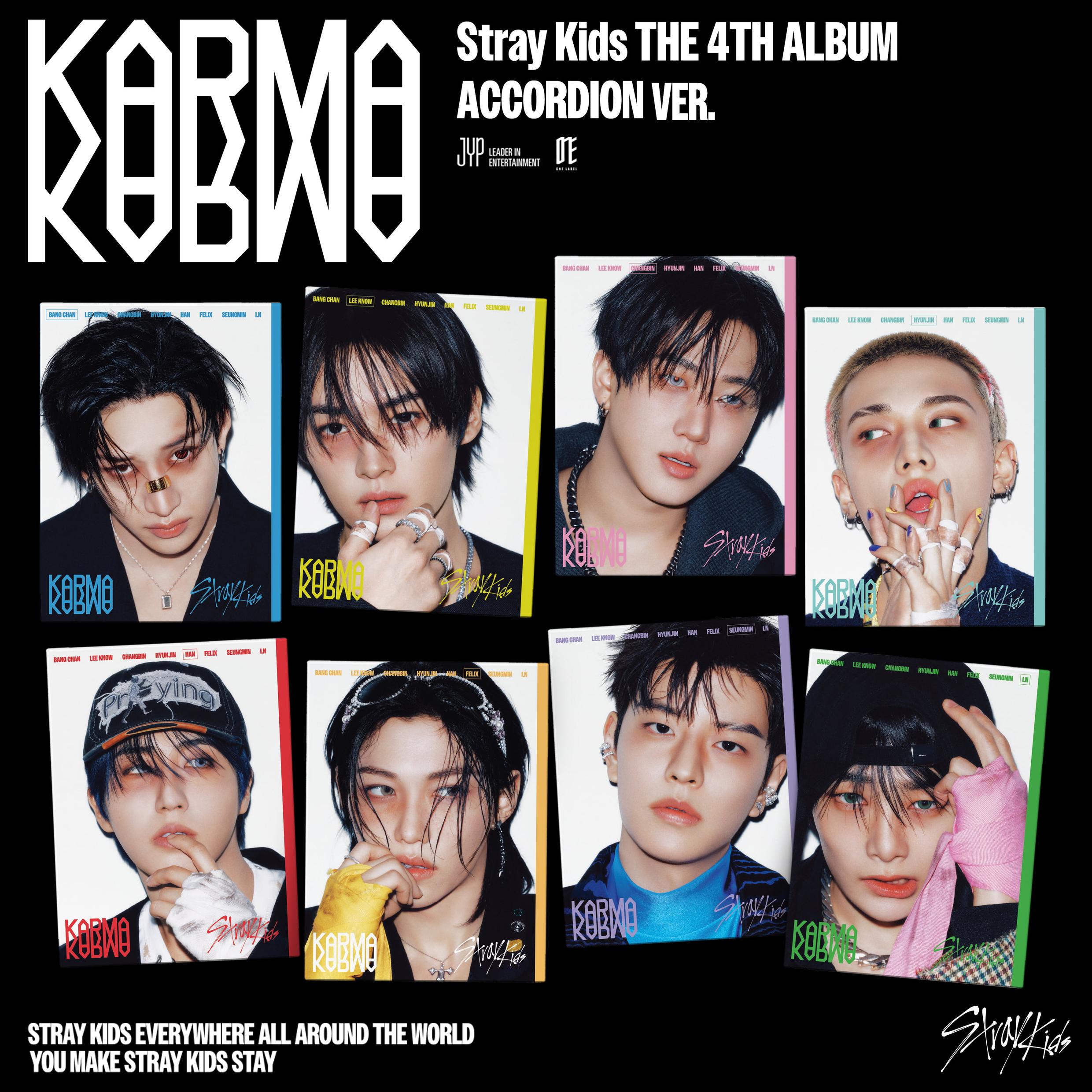 STRAY KIDS THE 4TH ALBUM [ KARMA ] ACCORDION VER.