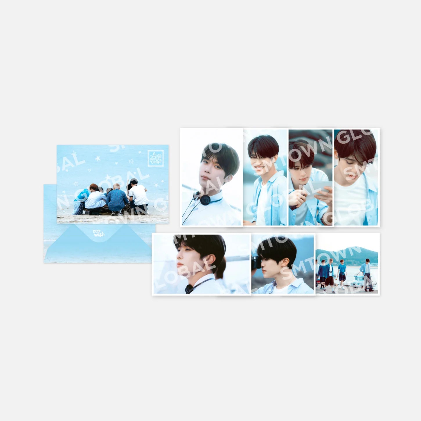 NCT WISH PHOTO SET POP UP FIND YOUR COLOR MD