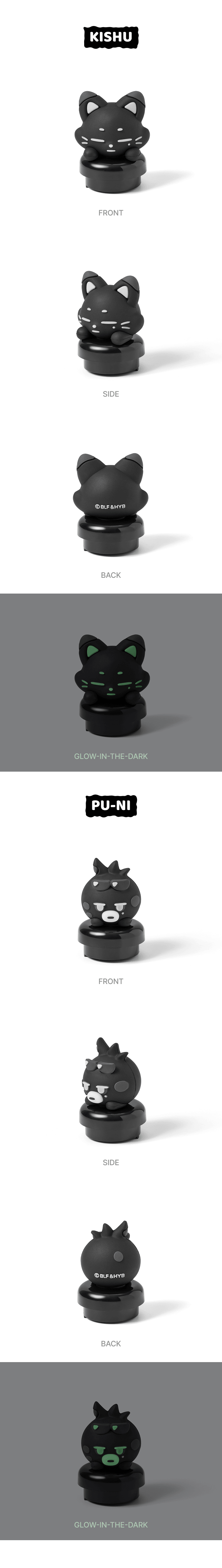 ENHYPEN Spooky Enchin Light Stick Deco Figure (Pre-Order)