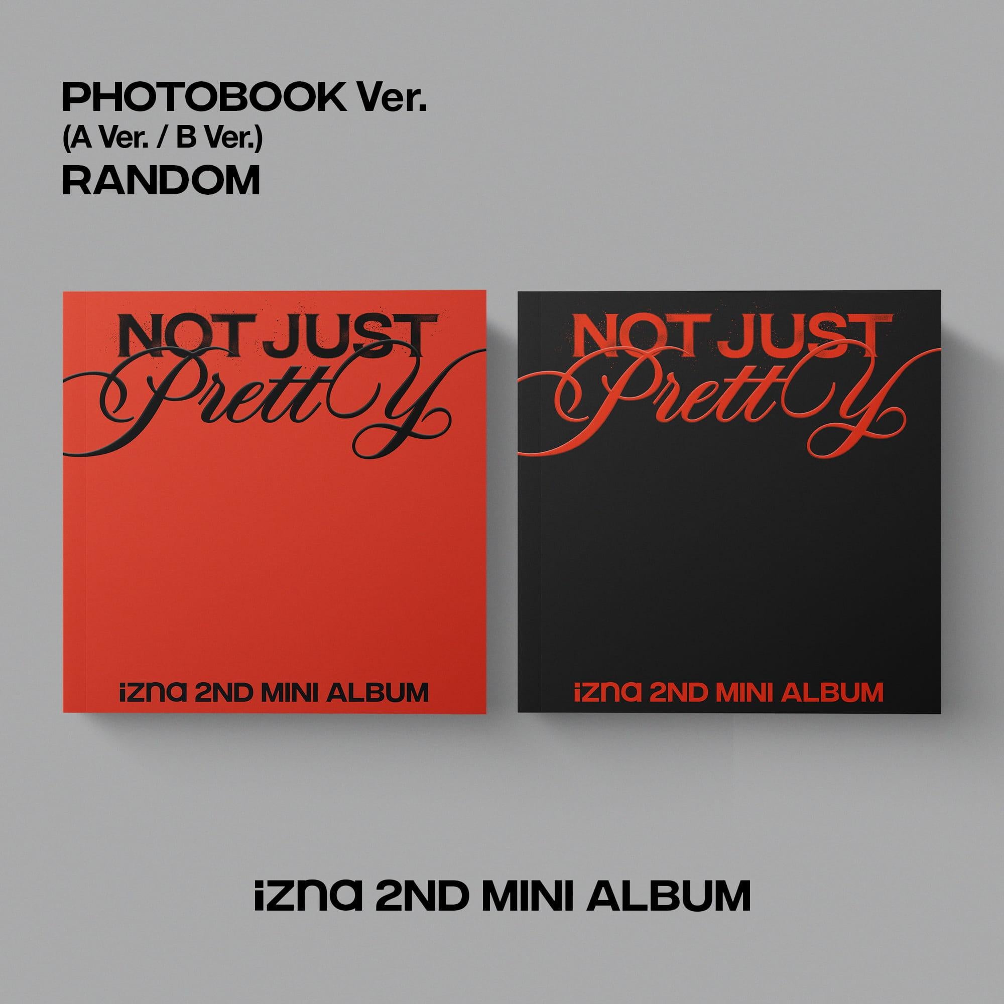 IZNA 2ND MINI ALBUM [NOT JUST PRETTY ] PHOTOBOOK VER.