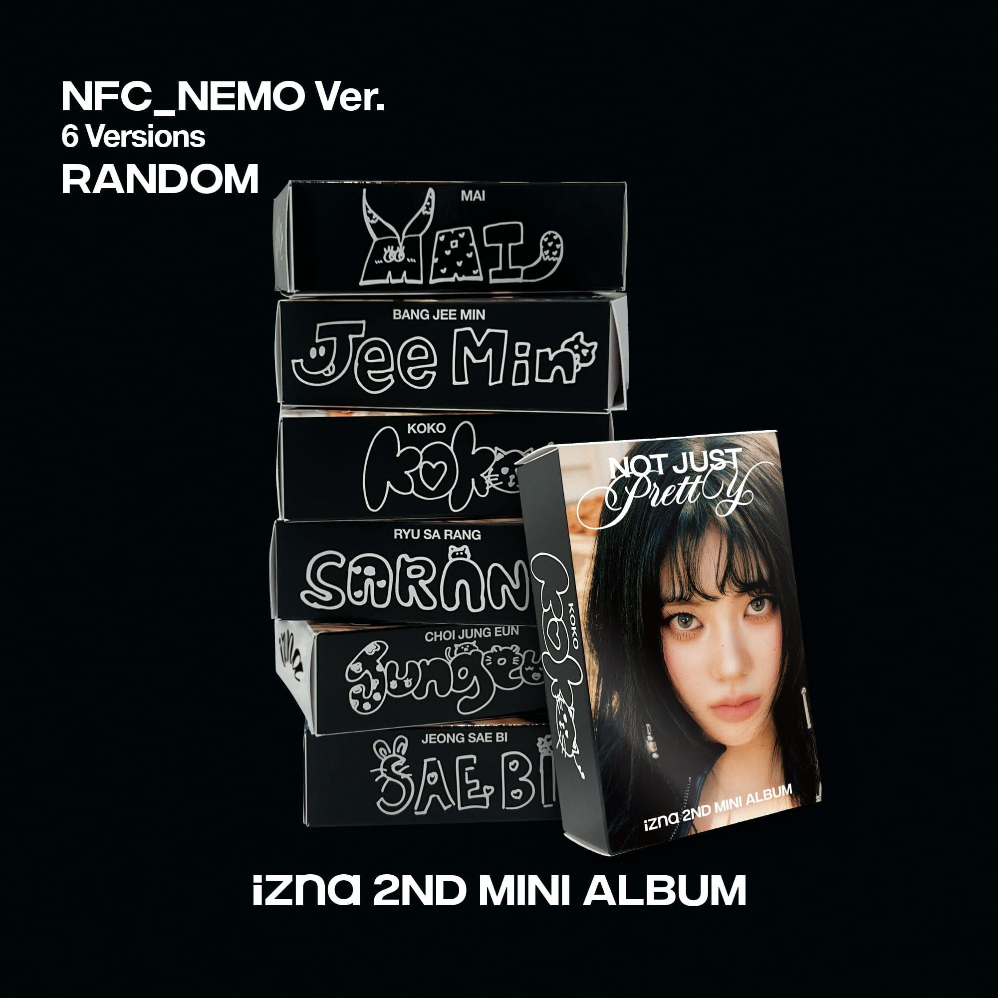 IZNA 2ND MINI ALBUM [NOT JUST PRETTY ] NFC (NEMO VER.) RANDOM