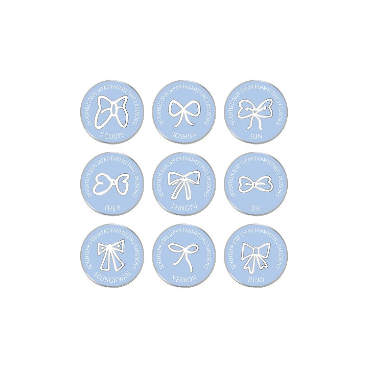 SEVENTEEN 2026 JAPAN FANMEETING [YAKUSOKU] PINS (RANDOM)