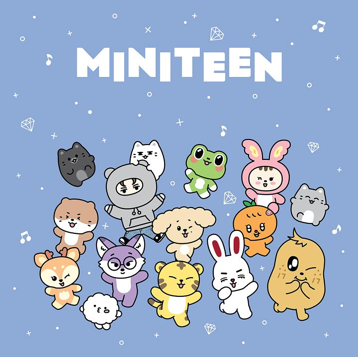 SEVENTEEN MINITEEN HOUSE PARTY FACE PLUSH TOY