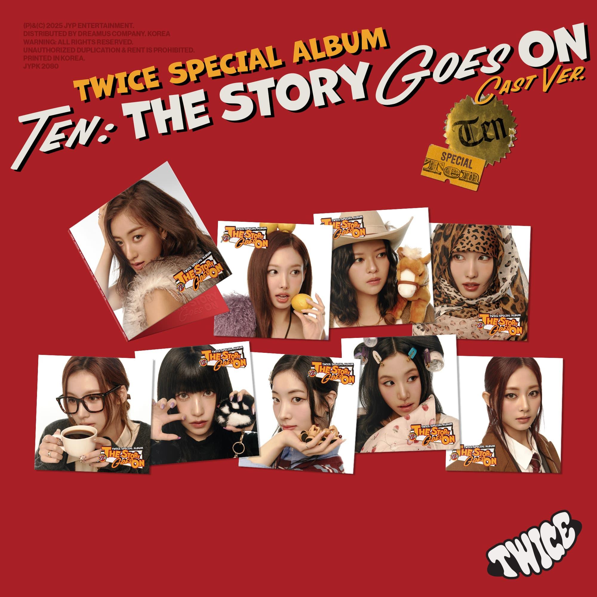 TWICE SPECIAL ALBUM [TEN:STROY GODES ON] CAST VER.
