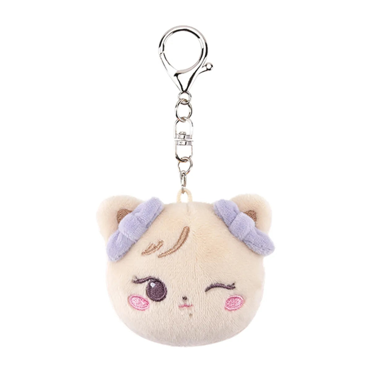 BLACKPINK [DEADLINETOUR] CHARACTER PLUSH FACE KEYRING + CASE
