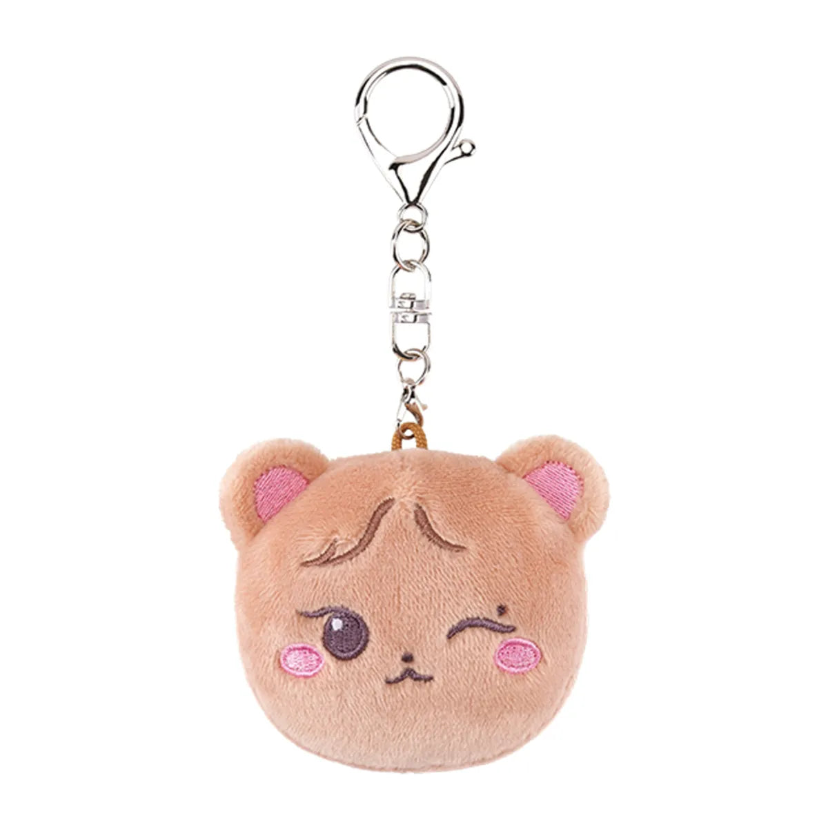 BLACKPINK [DEADLINETOUR] CHARACTER PLUSH FACE KEYRING + CASE