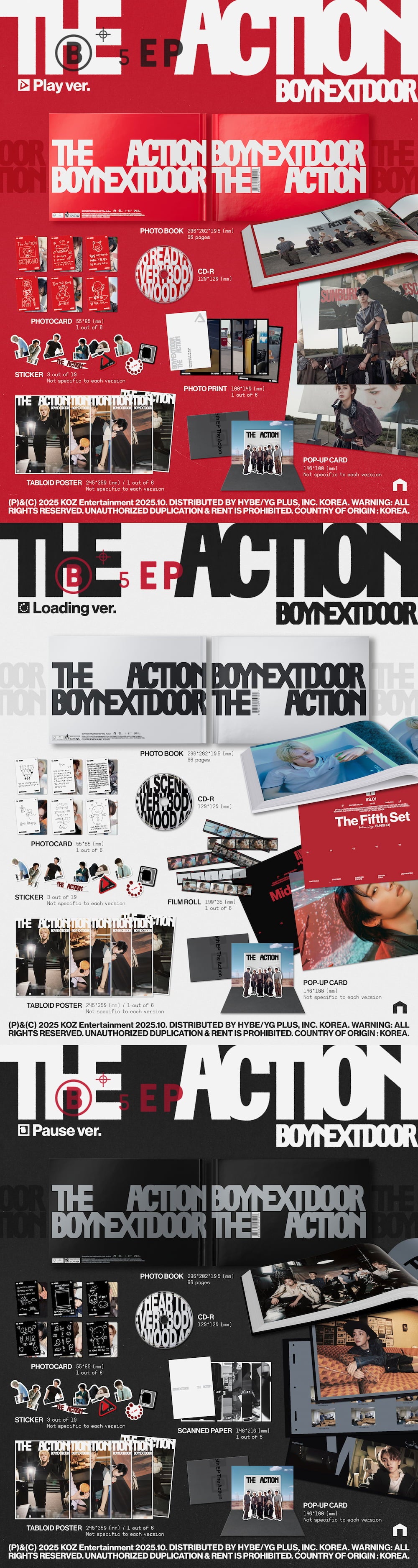 BOYNEXTDOOR 5TH EP [THE ACTION]