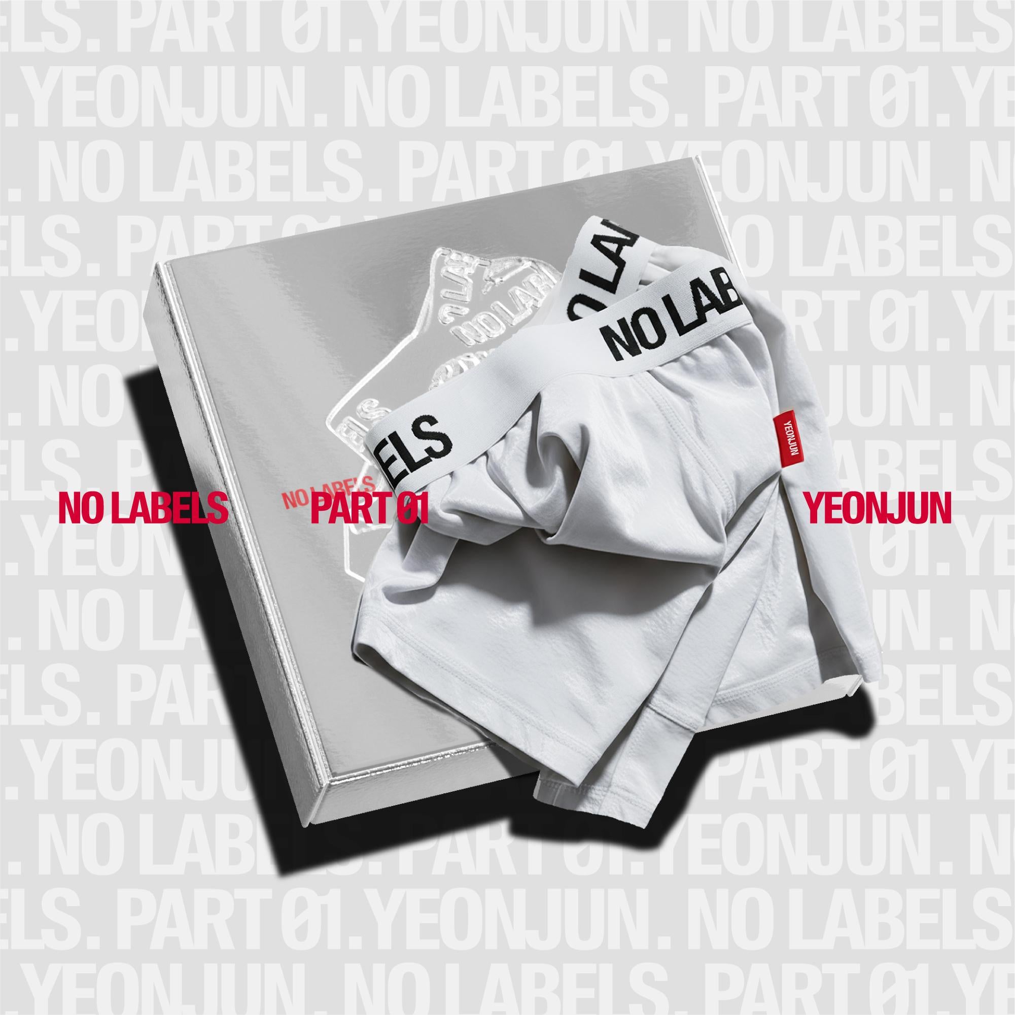 TXT [YEON JUN] 1ST MINI ALBUM [NO LABELS: PART 01] TRUNK SHORTS VER.