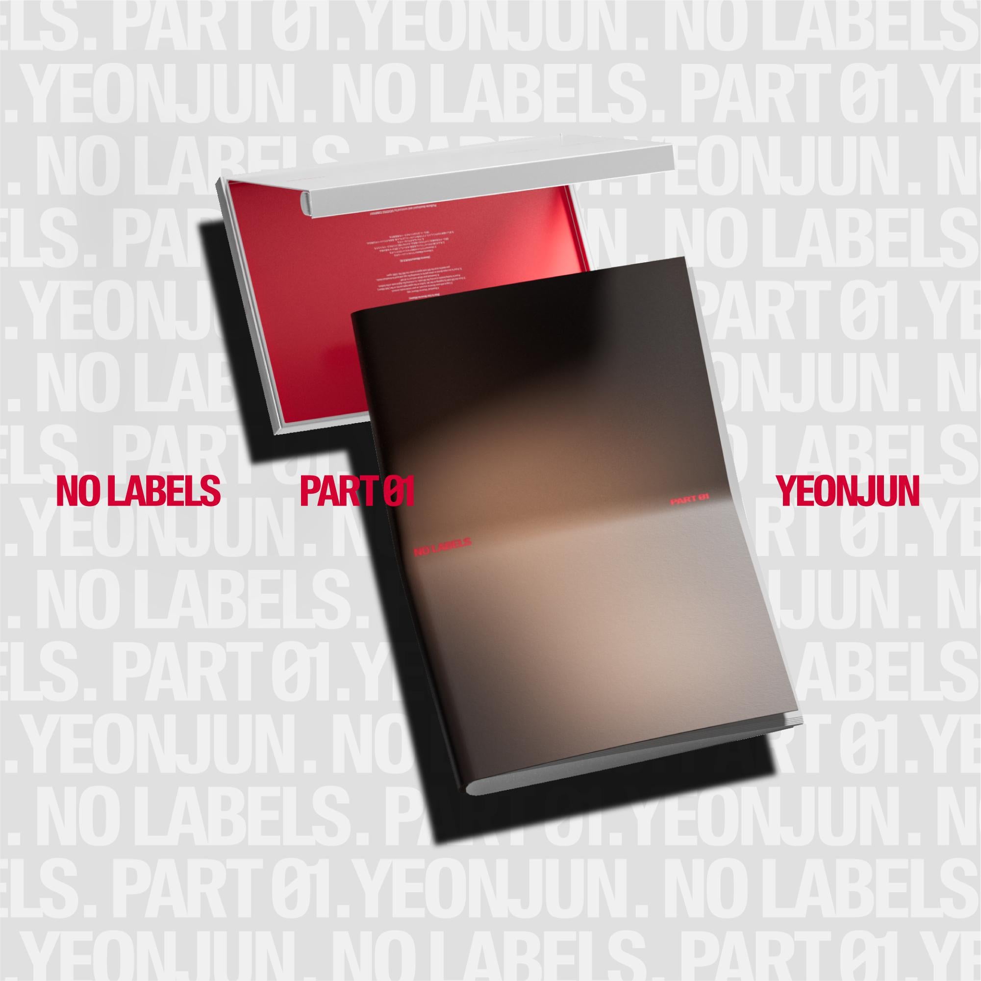 TXT [YEON JUN] 1ST MINI ALBUM [NO LABELS: PART 01] WEVERSE ALBUM VER. (RANDOM)