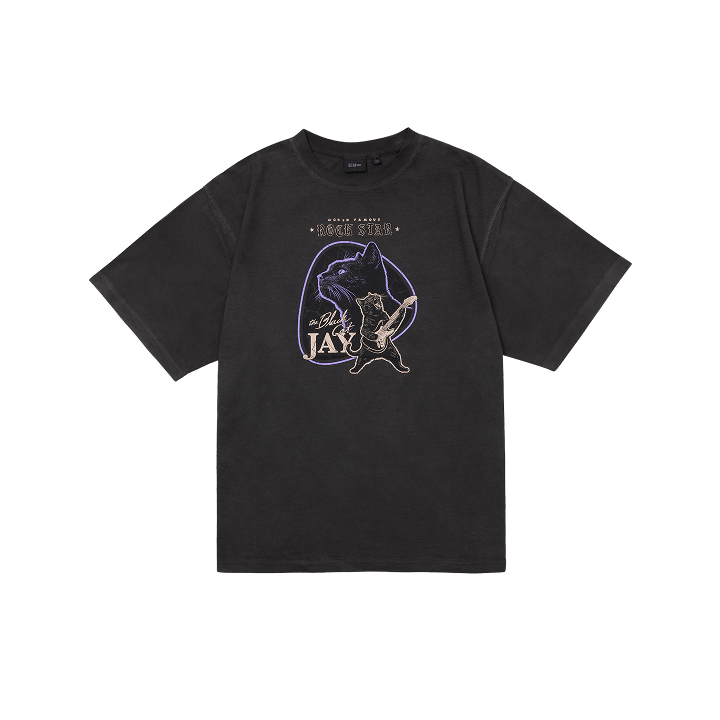 ENHYPEN [THE ARTIST-MADE COLLECTION BY ENHYPEN] [JAY] JAY'S FAMILY T-SHIRT (BLACK)