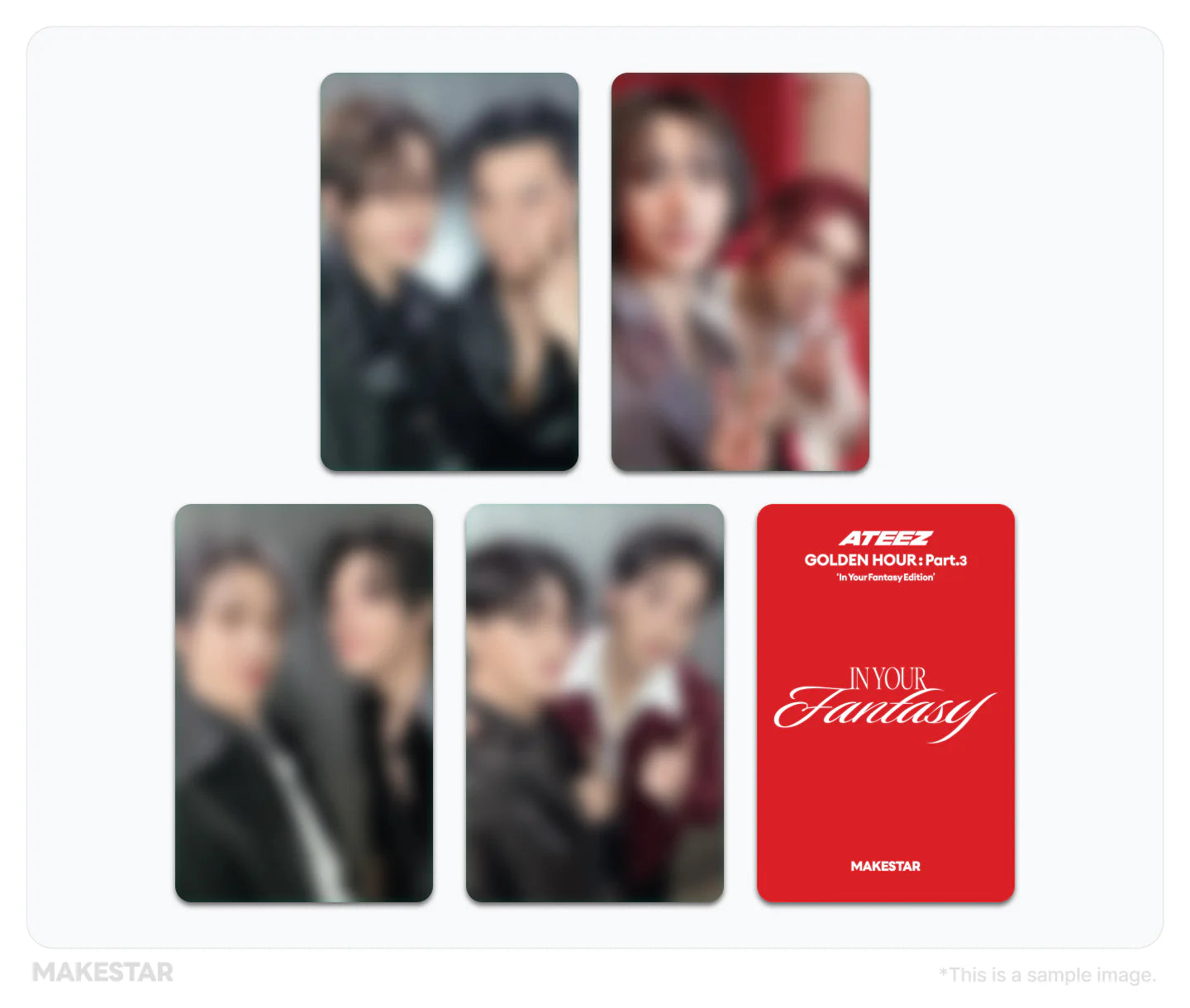 ATEEZ - GOLDEN HOUR : PART.3 IN YOUR FANTASY EDITION FANTASY VER (LIMITED EDITION) MAKESTAR GIFT