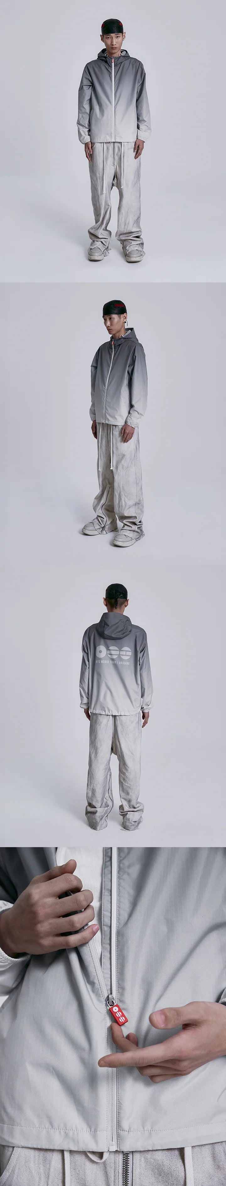 BTS WORLD TOUR [ARIRANG] Wind Jacket (Gray)