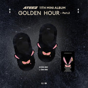 ATEEZ  MITO FUR SLIPPERS [GOLDEN HOUR : Part.2 Official MD]