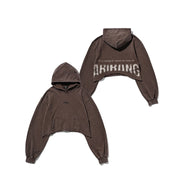 BTS WORLD TOUR [ARIRANG] CROP HOODIE_TOKYO (BROWN)