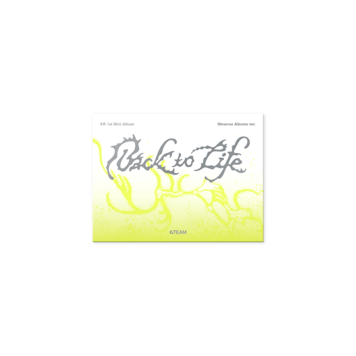 &TEAM KR 1ST MINI ALBUM [BACK TO LIFE] WEVERSE VER.