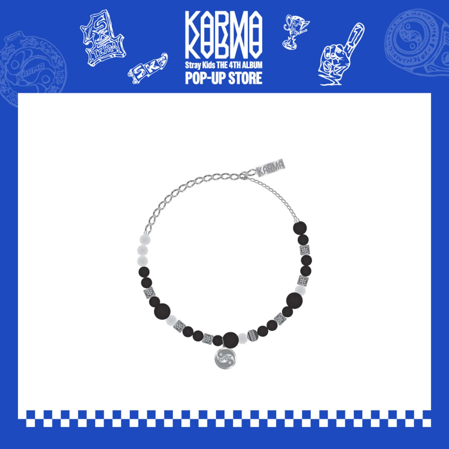 STRAYKIDS POP-UP STORE [KARMA] MD YINYANG BRACELET