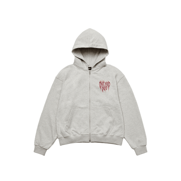 ENHYPEN [THE ARTIST-MADE COLLECTION BY ENHYPEN] [SUNGHOON] 109 ZIP-UP HOODIE (IVORY)
