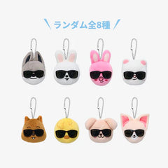 STRAYKIDS WOLRD TOUR [RUN IT JAPAN] OFFICIAL MD RANDOM FACE KEYRING