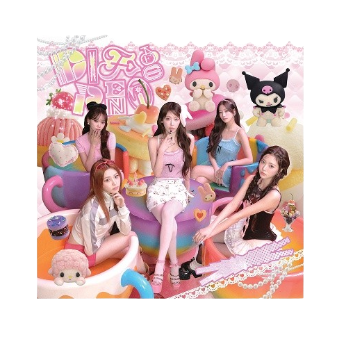 LE SSERAFIM 4TH JP SINGLE [DIFFERENT] LIMITED EDITION(My melody &Kuromi) + Weverse JP pob