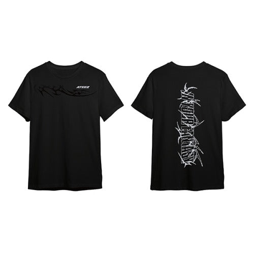ATEEZ 2025 WORLD TOUR IN YOUR FANTASY - T-SHIRT (BLACK)