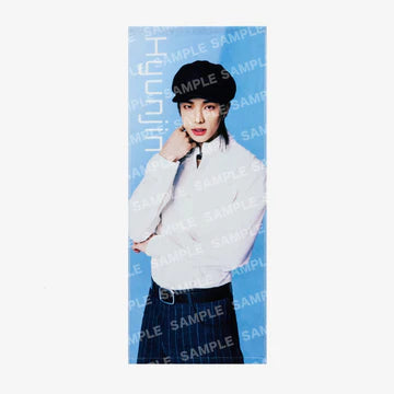 STRAYKIDS WOLRD TOUR [RUN IT JAPAN] OFFICIAL MD PHOTO  FACE TOWEL HYUNJIN