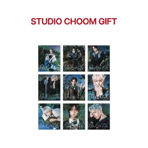 &TEAM KR 1ST MINI ALBUM [BACK TO LIFE] ROAR VER. + STUDIO CHOOM