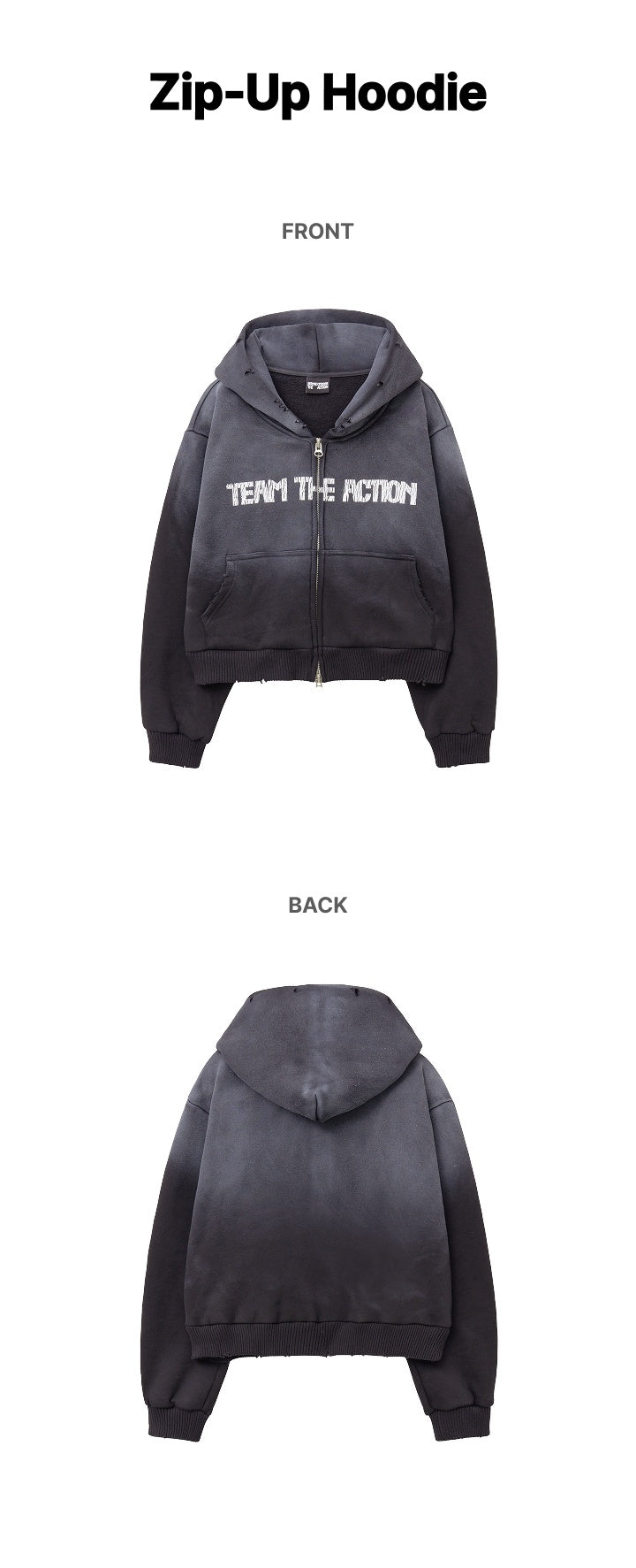 BOYNEXTDOOR 5TH EP [THE ACTION] OFFICLA MD ZIP-UP HOODIE