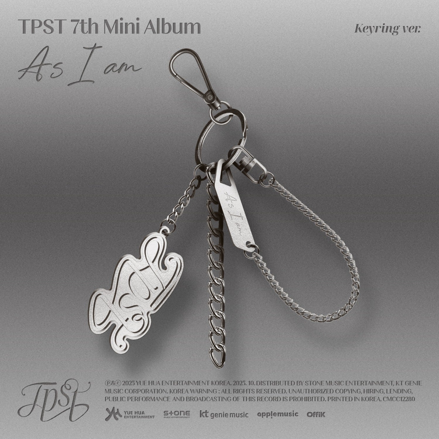 TEMPEST 7TH MINI ALBUM [AS I AM] KEYRING VER.