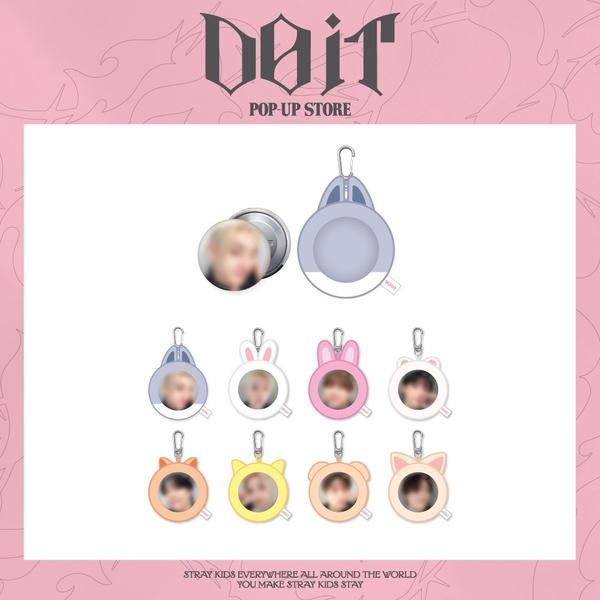 STRAY KIDS SKZOO SOFT FACE BADGE&COVER SET DO IT POP-UP STORE OFFICIAL MERCH