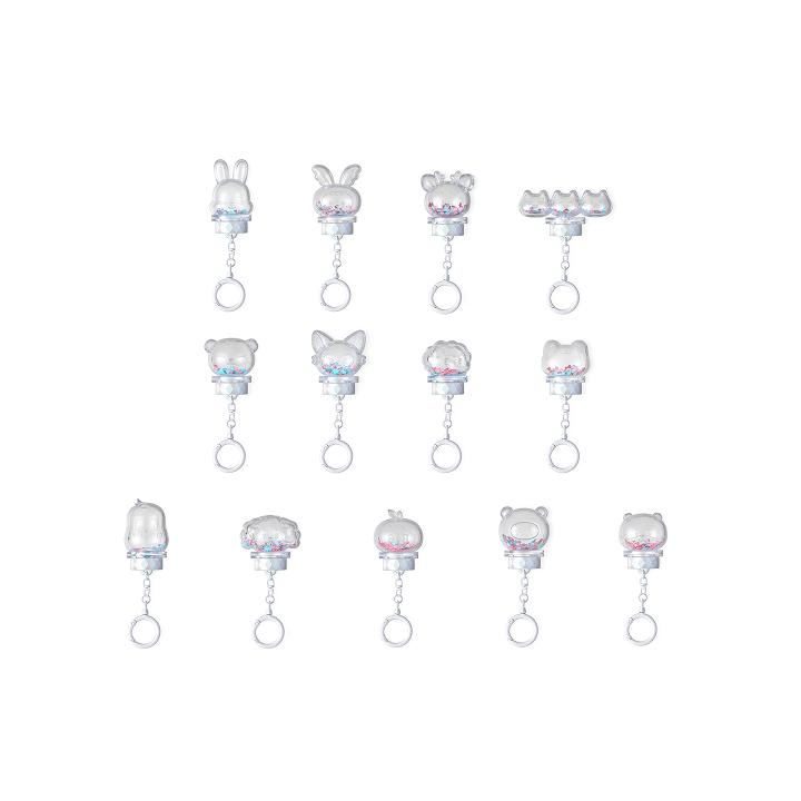 SEVENTEEN NEW 2025 WORLD TOUR OFFICIAL MD MINITEEN LIGHT STICK PARTS KEYRING
