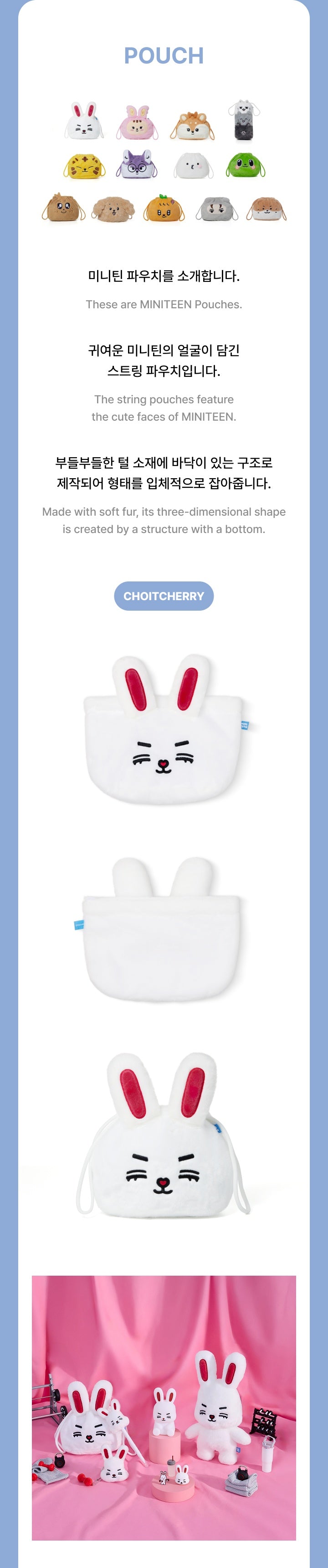 SEVENTEEN MINITEEN HOUSE PARTY POUCH