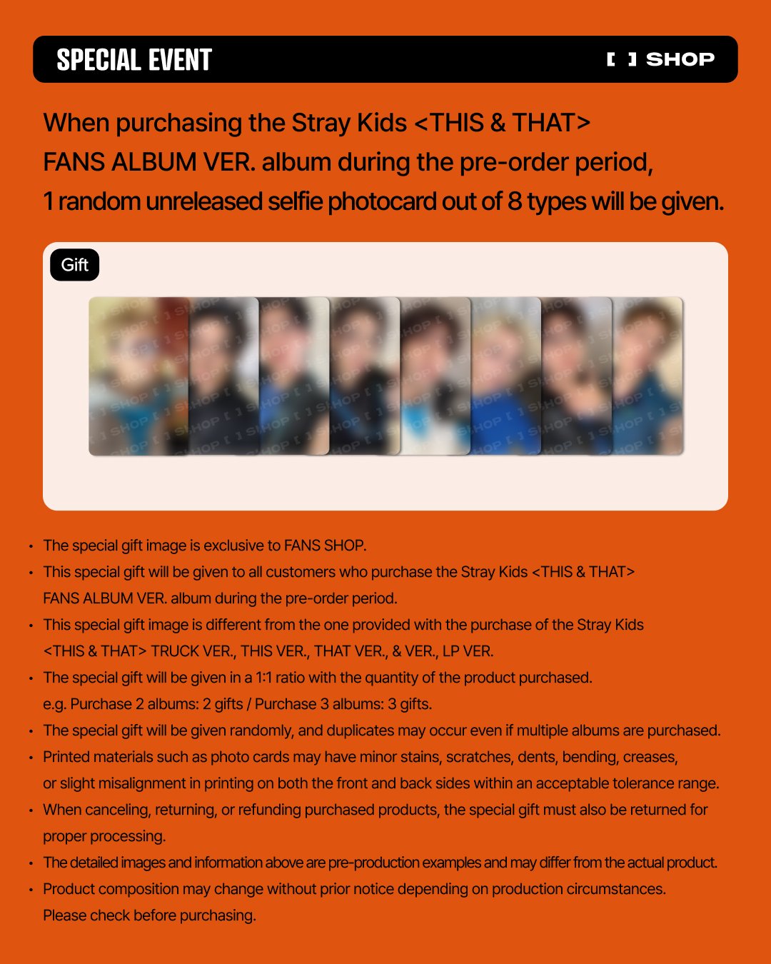 STRAYKIDS 1OTH MINI ALBUM [THIS&THAT] FANS ALBUM VER.