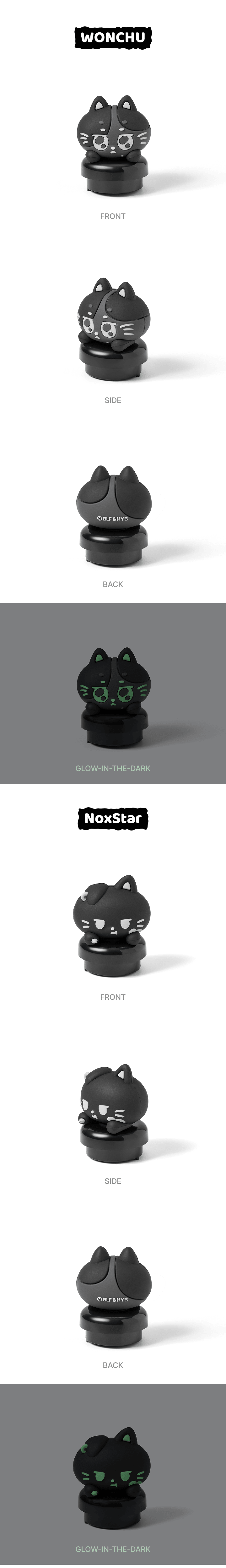 ENHYPEN Spooky Enchin Light Stick Deco Figure (Pre-Order)