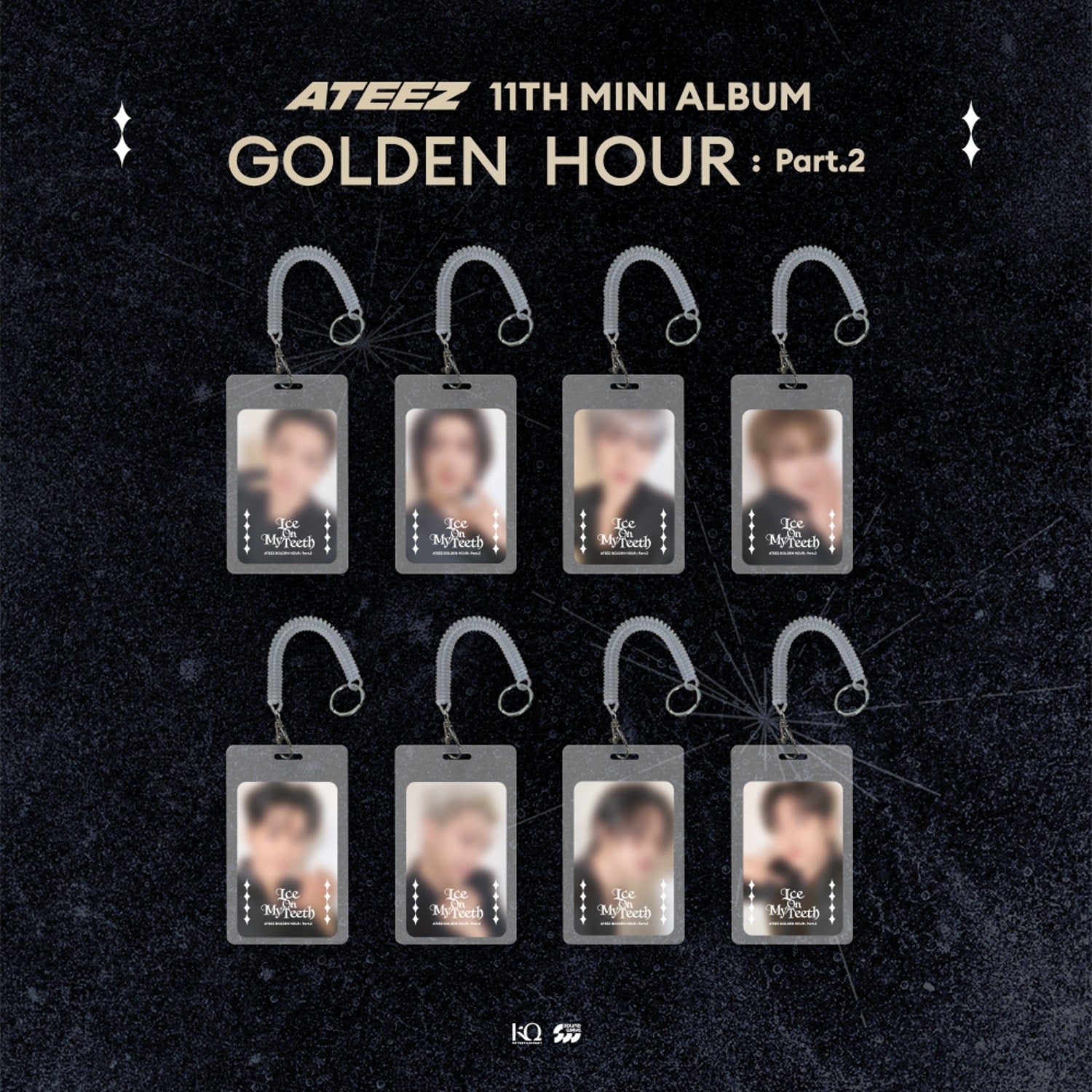 ATEEZ POP-UP [GOLDEN HOUR : Part.2] (PHOTO CARD HOLDER SET)