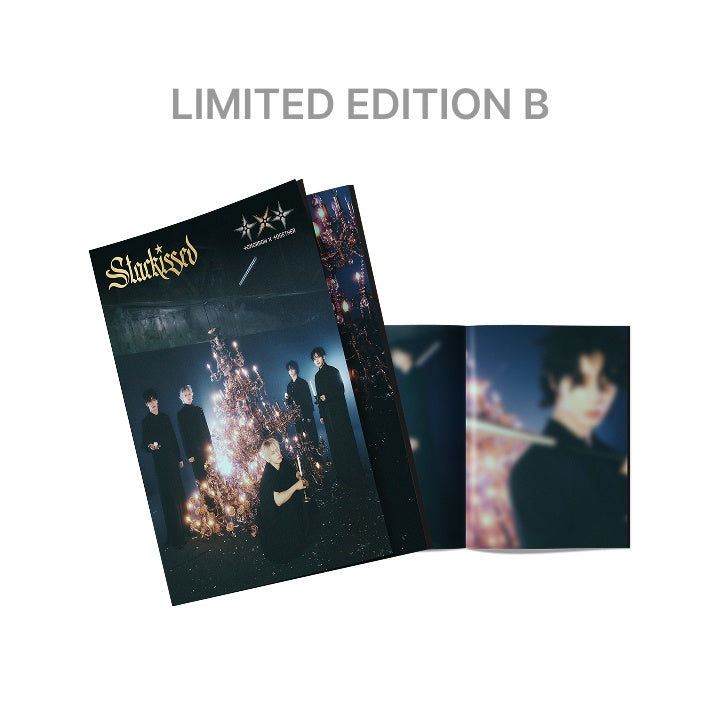 TXT: TOMORROW X TOGETHER 3RD JP ALBUM [STARKISSED] LIMITED B EDITION. + WEVERSE POB