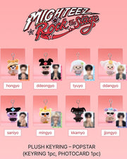 Mighteez Rock the Stage Plush Keyring Popstar (Pre-Order)