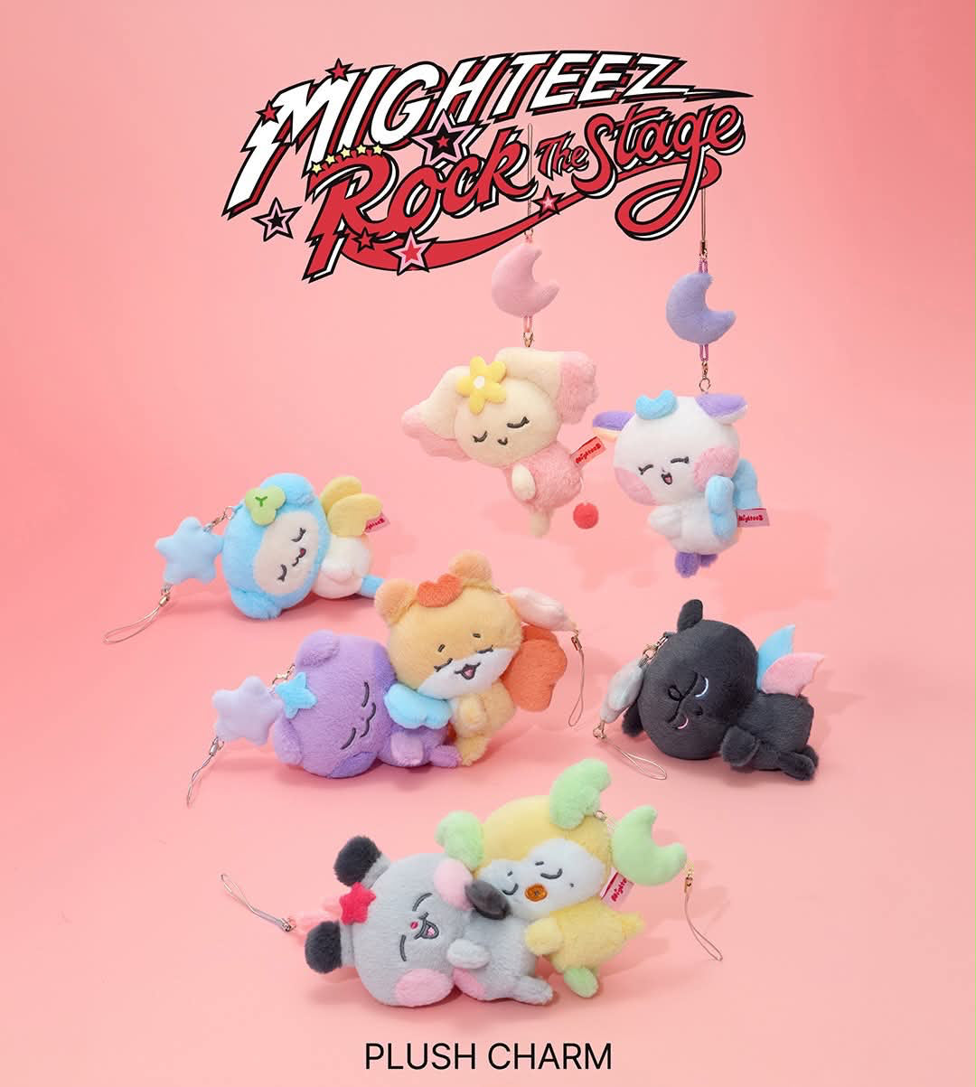 Mighteez Rock the Stage Plush Charm (Pre-Order)