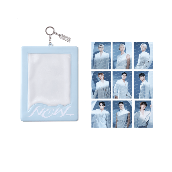 SEVENTEEN NEW 2025 WORLD TOUR OFFICIAL MD GIANT PHOTOCARD HOLDER SET