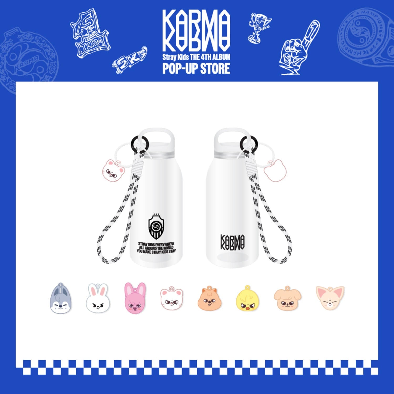 STRAYKIDS POP-UP STORE [KARMA] MD SKZOO TUMBLER