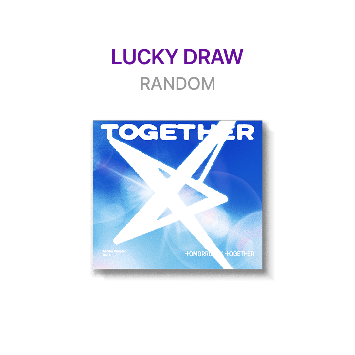 TXT 4TH MINI STAR CHAPTER [TOGETHER] SOLO TRACK VER. + LUCKY DRAW (RANDOM)