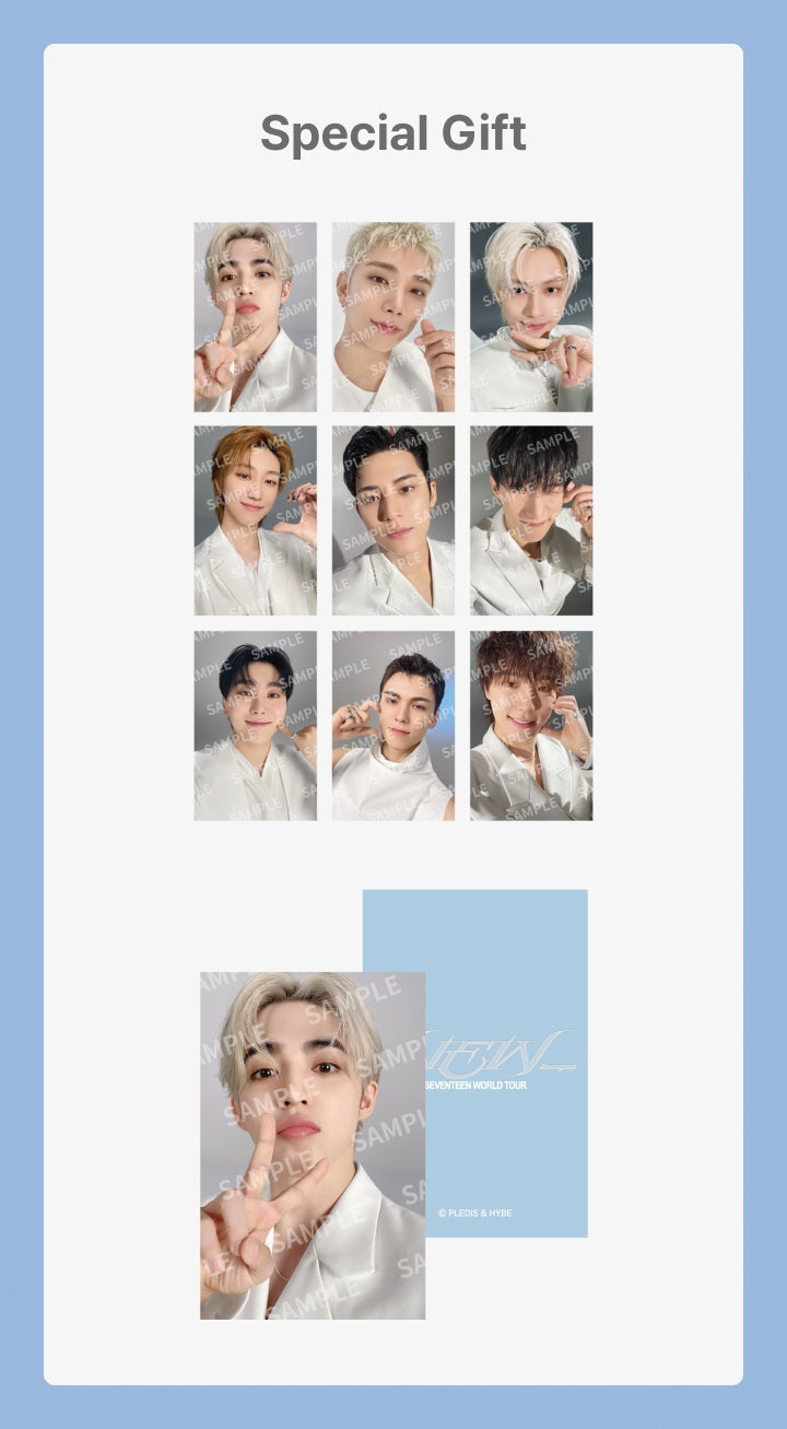 SEVENTEEN NEW 2025 WORLD TOUR OFFICIAL MD WINDBREAKER JACKET