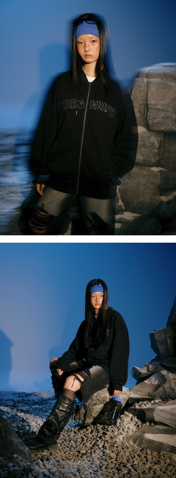 TXT WORLD TOUR 2025 ACT:TOMORROW ZIP UP HOODIE