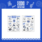 STRAYKIDS POP-UP STORE [KARMA] MD TATOO STICKER