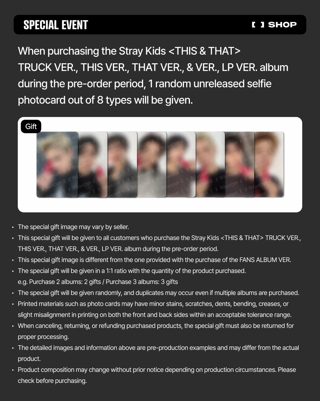 STRAYKIDS 1OTH MINI ALBUM [THIS&THAT] & VER.