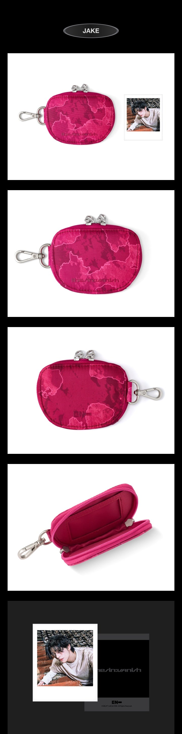 ENHYPEN THE SIN VANISH POUCH