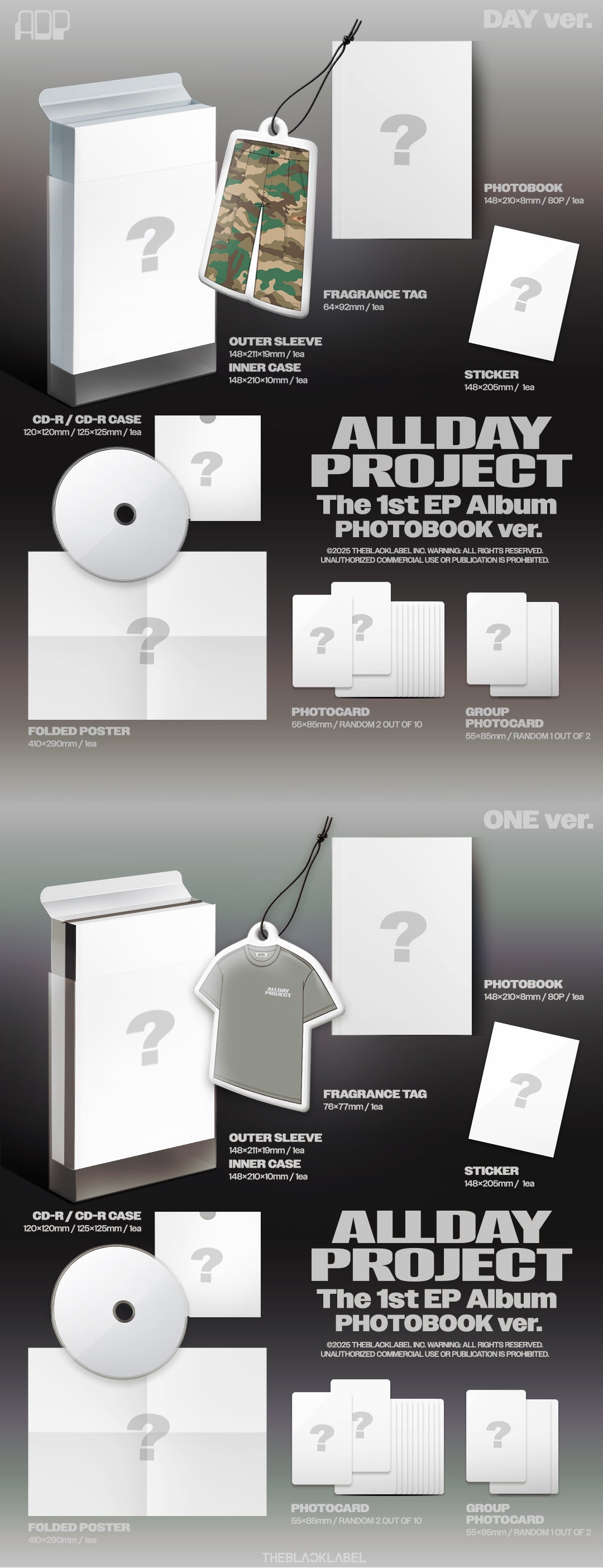 ALLDAY PROJECT THE 1ST EP ALBUM [ALLDAY PROJECT] PHOTOBOOK VER.